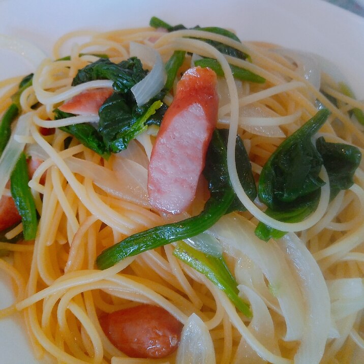 和えるだけ ソーセージとほうれん草の和風パスタ レシピ 作り方 By 栄養士 ともちん 楽天レシピ 和えるだけ ソーセージとほうれん草の和風パスタ レシピ 作り方 By 栄養士 ともちん 楽天レシピ